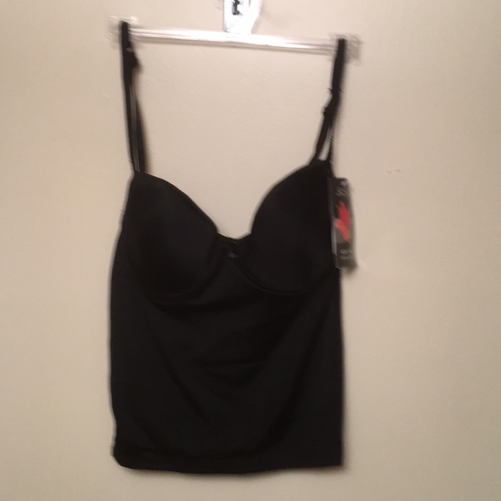 Sexy LiLy Black Camisole Cami/ Bra 36B NWT